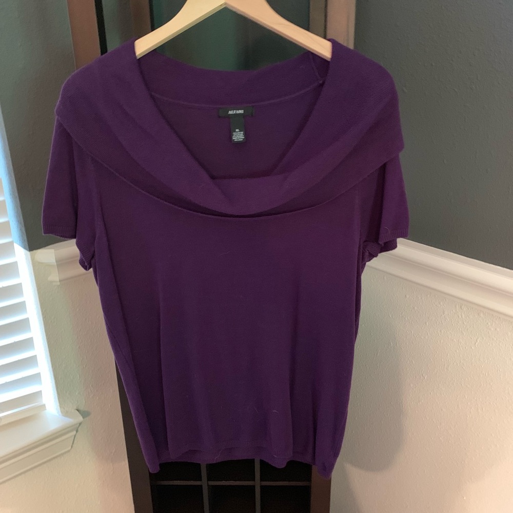 Purple Sweater